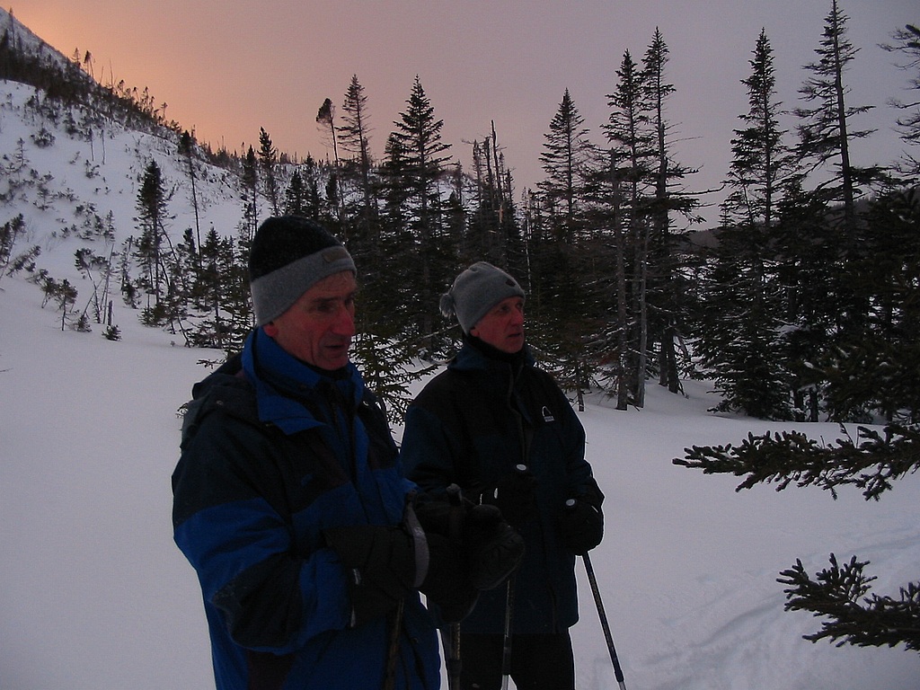Lac aux Américains en hiver